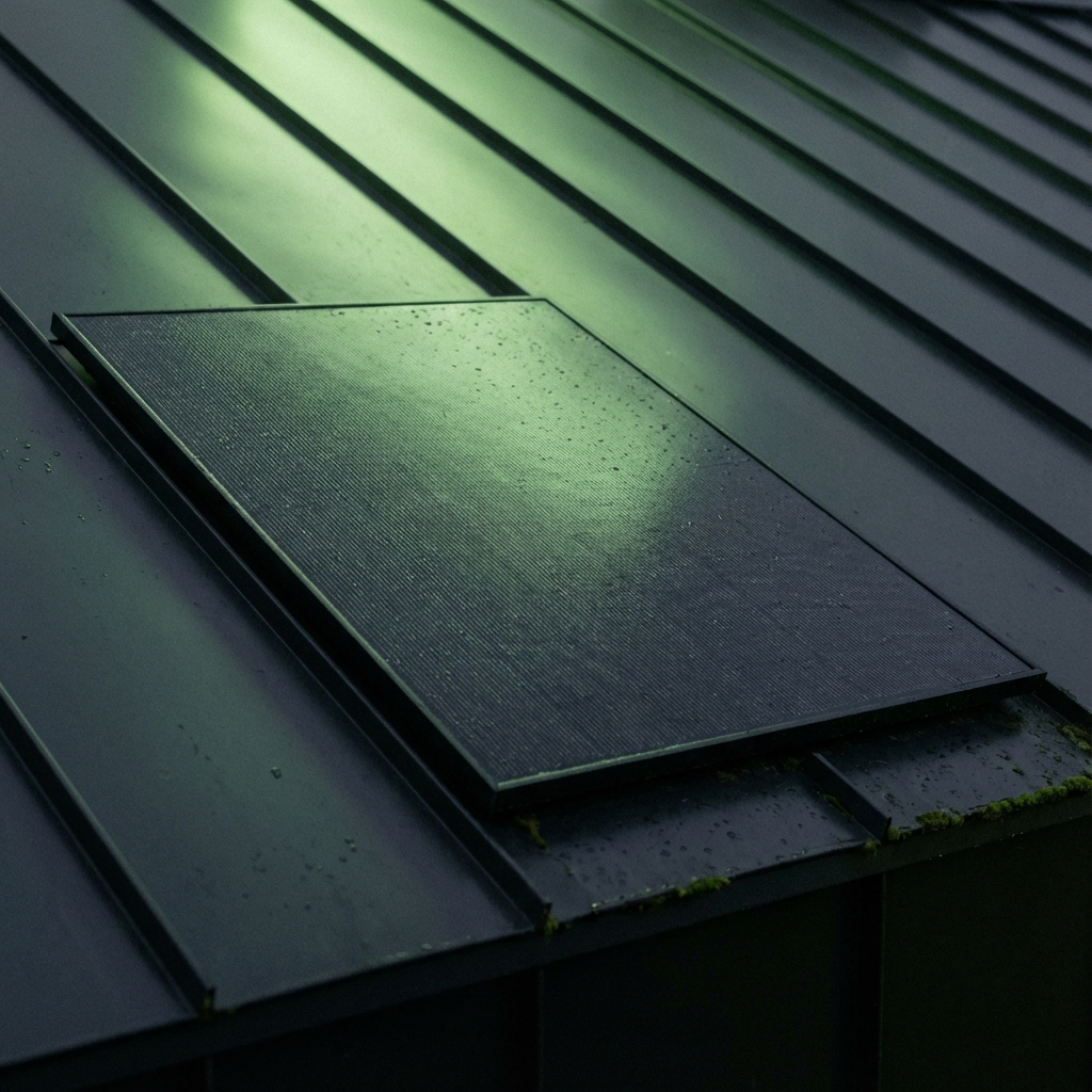 Full Black Solar Panel